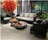 Sofa biurowa z tkaniny